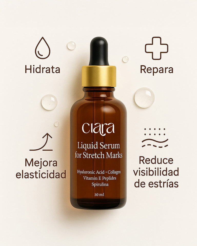 CIARA: EL SERUM 100% COMPROBADO PARA ELIMINAR LAS ESTRÍAS